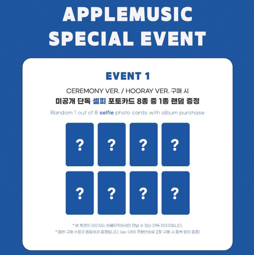 

Stray Kids 4-й АЛЬБОМ KARMA ТІЛЬКИ POB 8шт(1SET) POB APPLEMUSIC