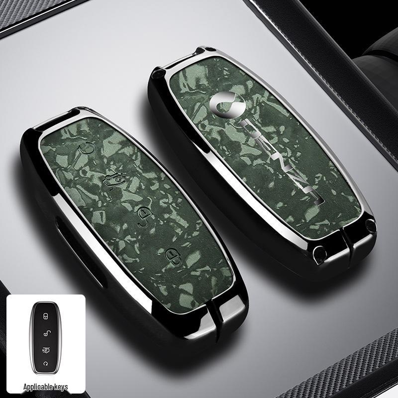 Denza D9 Key Case N7max: Metal N8/N8L Anti-drop Shell - Light Luxury, Simple Style.