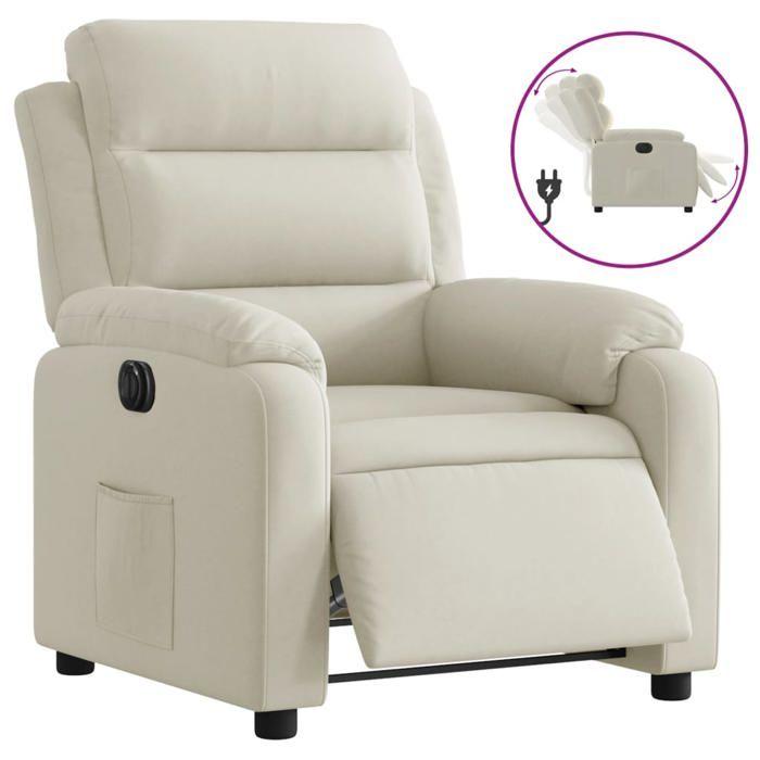 VidaXL Electric Recliner, Relaxation Chair with Backrest, Seat with Armrests, Living Room TV Armchair, 3205079