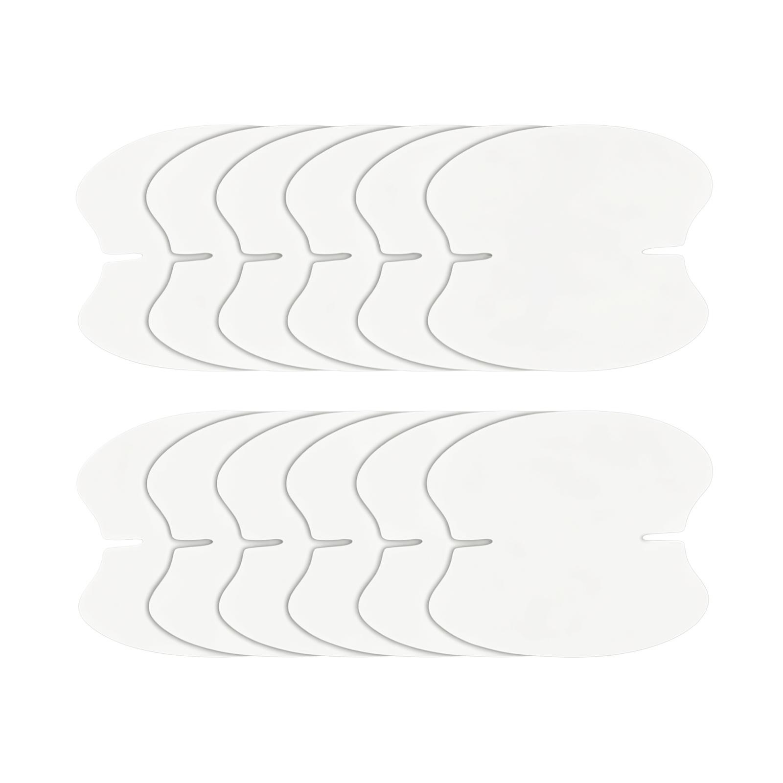 

Car Door Handle Protective Film Scratch Resistant Guard Sticker Set Durable Transparent Anti-Scratch Cover for Vehicle Door Handles One Size белый