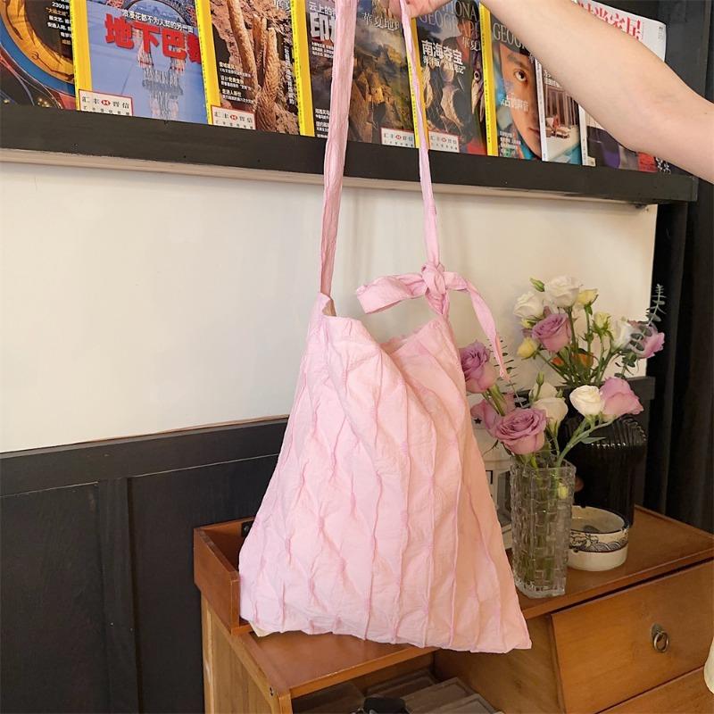 5-pleated rhombus bag women's new casual large-capacity commuter underarm bag crossbody shoulder bag women