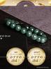 [Kyojudo] Genuine Jadeite Bracelet, Natural Stone, Power Stone, Myanmar Jadeite (10mm, 16cm)