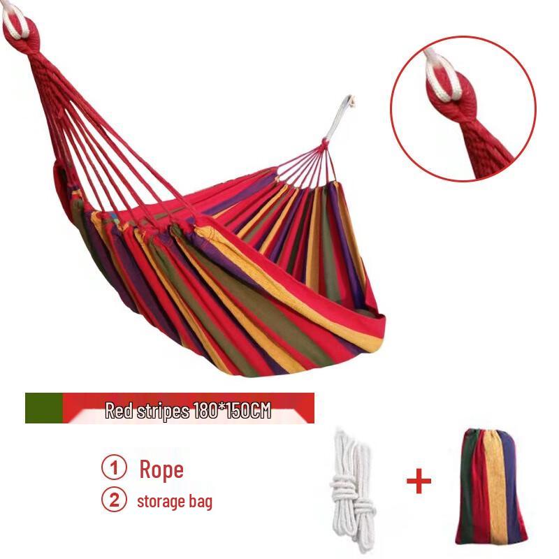 FEBORY Anti-Tip Canvas Hammock