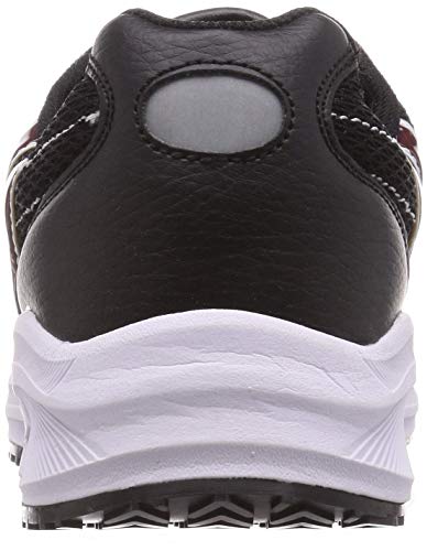 Nissin Rubber Work Shoes #005 Black, Size 26.0 Cm, 3E