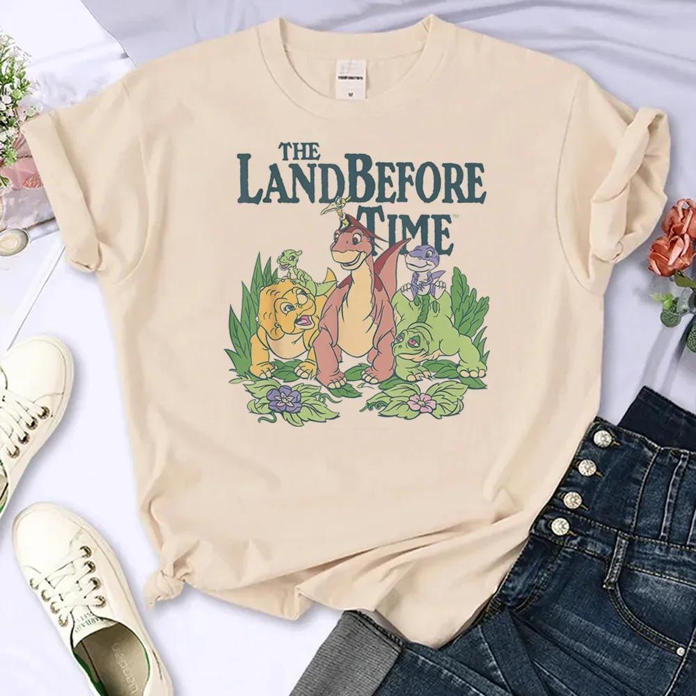 

Japanese clothing Harajuku Unisex dinosaur t-shirts Summer short for womenwomen s comic t-shirts S