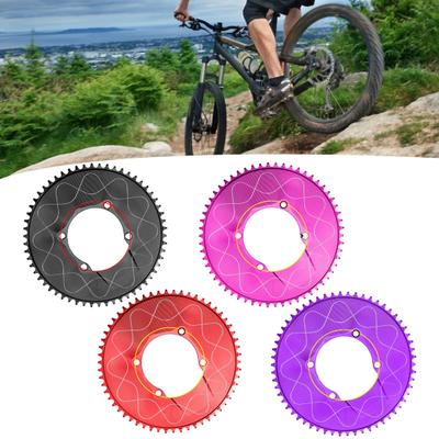 Roda Dentada do Motor Liga de Alumínio Pesada 40D a 58D À Prova d'Água À Prova de Ferrugem Disco de Dentes Substituição para Bicicleta de Estrada