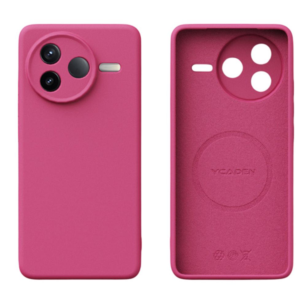 YCADEN For Xiaomi Redmi K80 5G/Poco F7 Pro 5G Case Compatible with MagSafe Precise Cutouts TPU Phone Back Cover