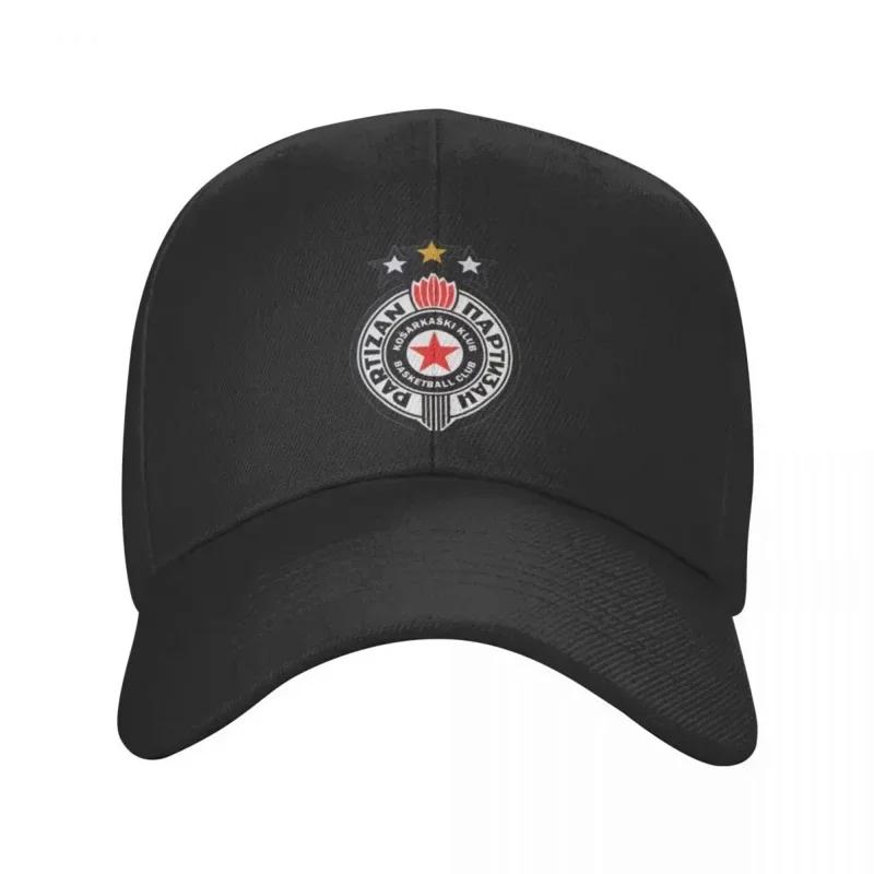 Basketball Club PARTIZAN BELGRADE KK PARTIZAN PARTIZAN Baseball Cap Hat Luxury Brand black Mountaineering For Girls Unisexs