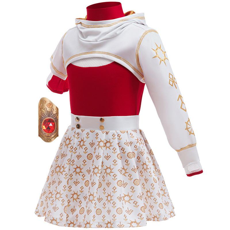 4 Zombies Dawn Of The Vampires Kids Cosplay Outfit Dress Halloween Fashion Party