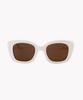 Seupeulingseuteulingseu Butterfly Shape Sunglasses Page 74 [Cream Ivory]