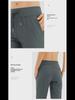 Women's Quick-Dry Yoga Pants: Breathable, Loose-Fit, Nine-Point Length with Drawstring for Running and Fitness.