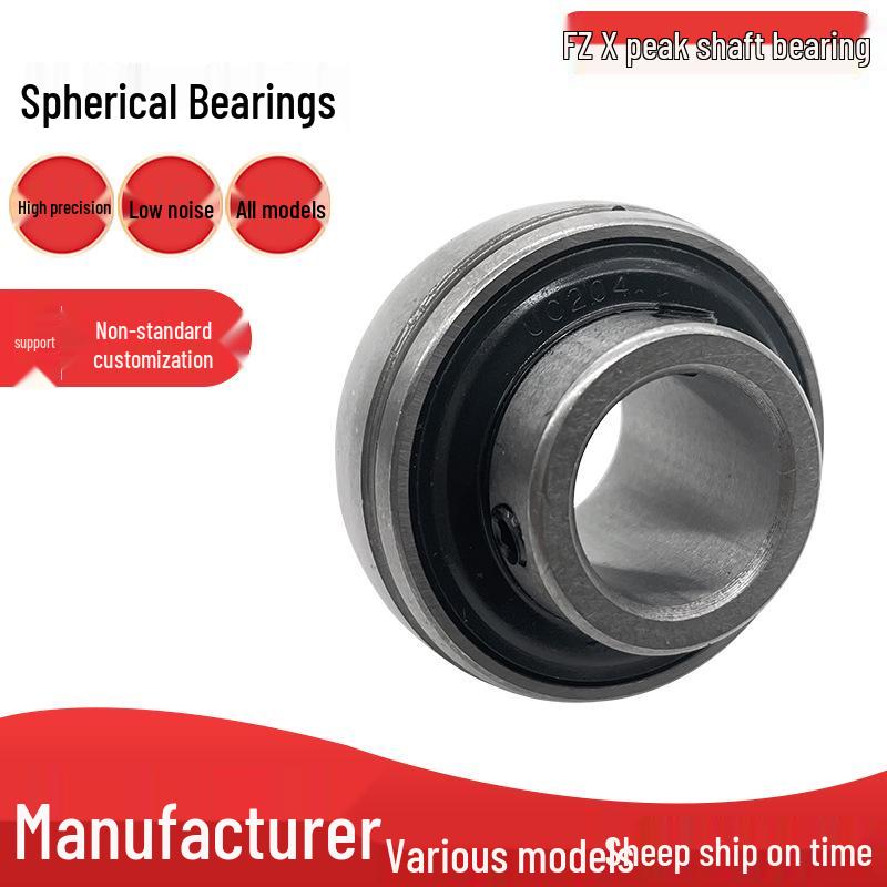 Square Outer Spherical Bearings UCF201-211 Series