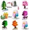 Paper Tree Magic Tree Amazing Flowering And Crystal Growing Toy For Kids