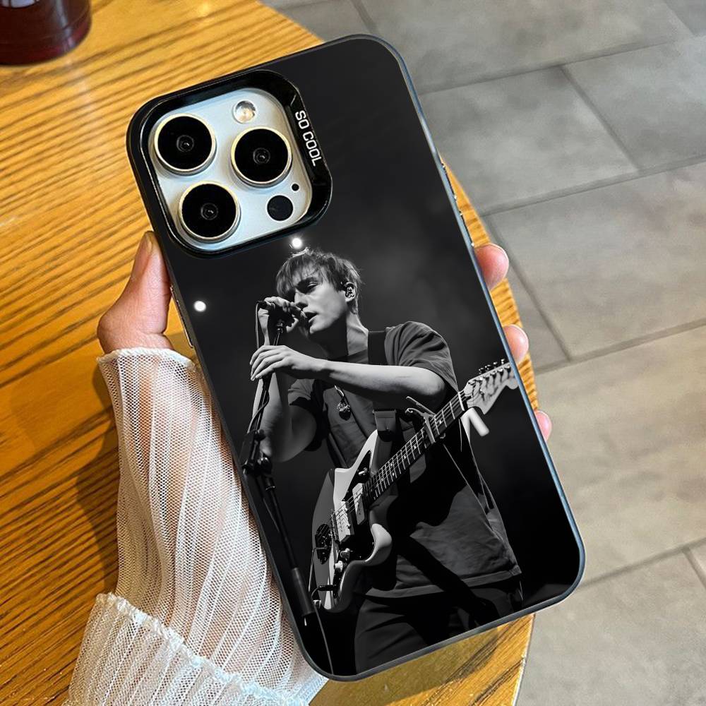 S-Sam Fender Rein Me In Phone Case For iPhone 16 17 15 14 12 13 Pro Max Black Color Shockproof Cover