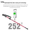Churong 5-Section Folding Aluminum Hiking Pole