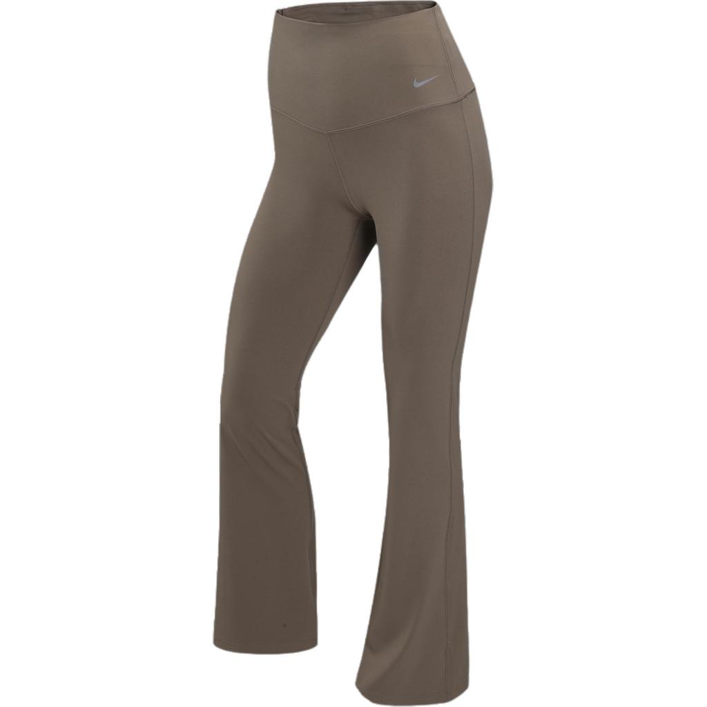 Nike Zenvy Dri-Fit High Waist Flared Slim Fit Sports Trousers Women Bottoms Brown Black FV7922-233