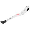 White Bike Kick Stand Adjustable Single-Side Kick Stand for 16" 20" 24" 26" Bikes Bike Cycling
