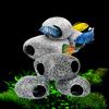 Cichlid Stone Aquarium Rock Shrimp Breeding Cave Hideaway Fish Tank Decoration