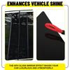 4PCS Pillar Post Trims Door Window Black For 2015- F-150 Ford Cab/Crew Super