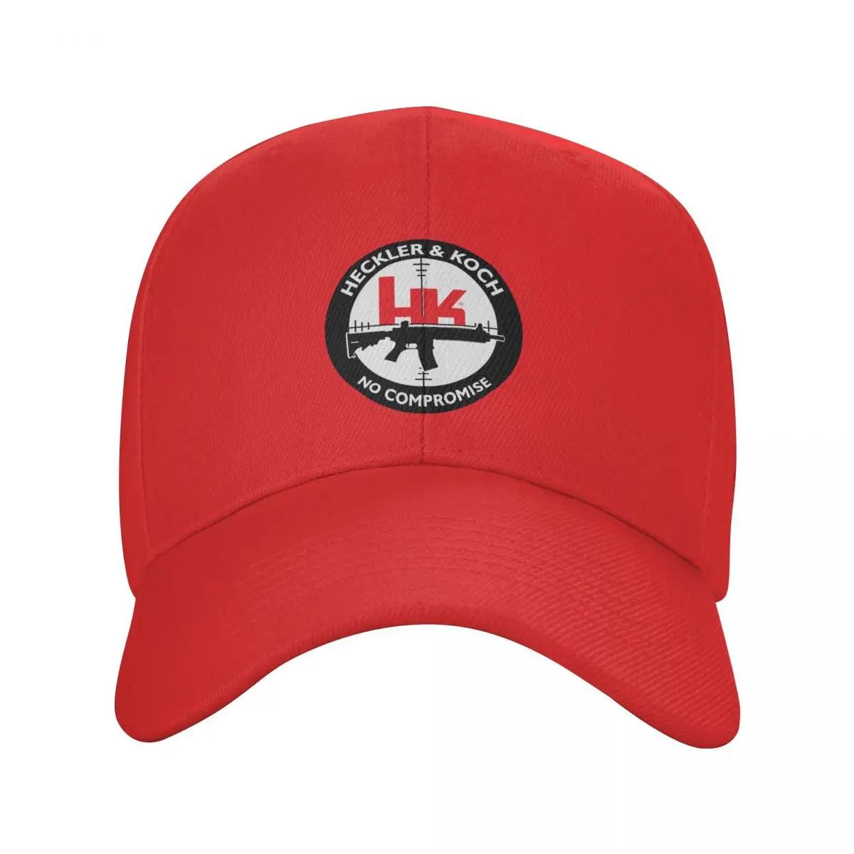 

Fashion Unisex Heckler And Koch Baseball Cap Adult HK Firearms Adjustable Dad Hat for Unisex Women Sports Snapback Caps Baseball Cap