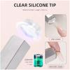 Mini timing display portable handheld mini nail lamp family quick-drying flashlight pen rechargeable nail dryer UV LED nail pen