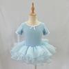 Girls' Ballet Princess Dress - Short Sleeve Bow Skirt Costume