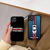 M-Martini Racing Horizontal Stripe PC+TPU Phone Case For IPhone 11 12 13 14 15 16 17 Plus Pro Max Cover