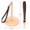 Rotatable Yarn Holder Wooden Knitting Accessories Portable Yarn Ball Winder Stand  For Knitters