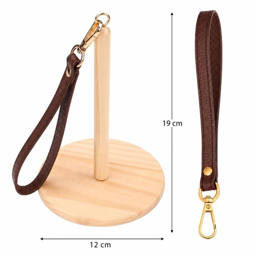 Rotatable Yarn Holder Wooden Knitting Accessories Portable Yarn Ball Winder Stand  For Knitters