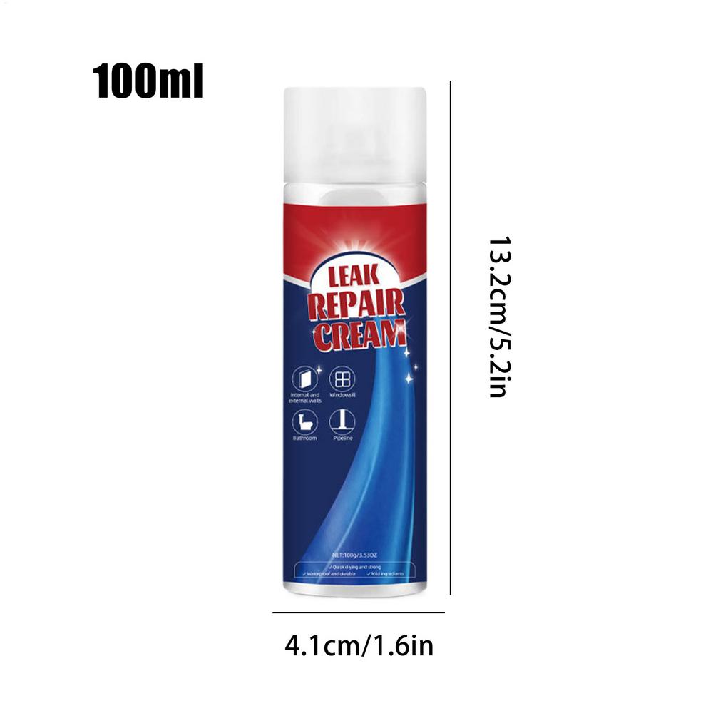 

Tile Repair Cream 100ml Waterproof Quick Dry Strong Heavy Duty Tile Adhesive Ceramic Leak Repair Paste Glue for Bathroom Kitchen
