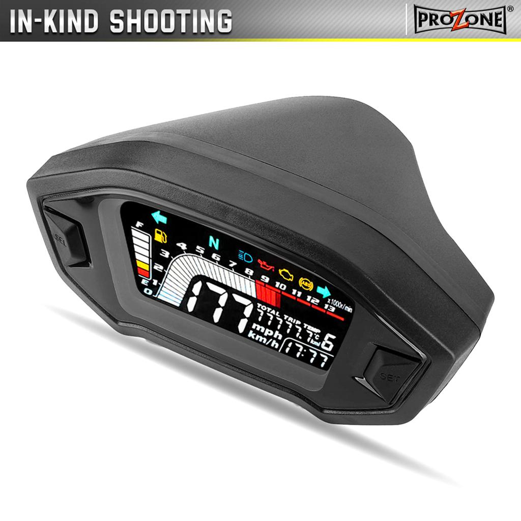 Upgraded Motorcycle Speedometer Odometer Tachometer RPM Speedometer Gauges Simple Installation Suiatble for MSX125