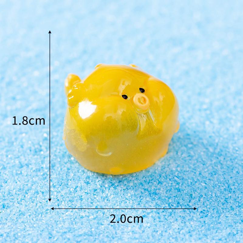 10Pcs Multicolors Mini Marine Animal Miniatures Resin Ornaments Fairy Garden Decoration Micro Landscape