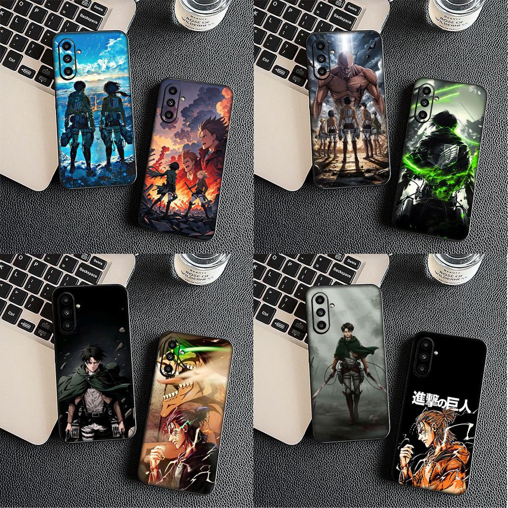 Cover Attack On Titan Levi Eren Jaeger for OPPO A40 A80 A60 A38 A79 A15 A16 A17 A18 A58 A78 A57 A53 A40M 4G 5G Phone Case