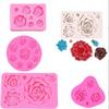 Flower Bloom 3D Cake Mold Silicone Baking Tool New Fondant Soap Mold  Cupcake Candy Chocolate Jelly