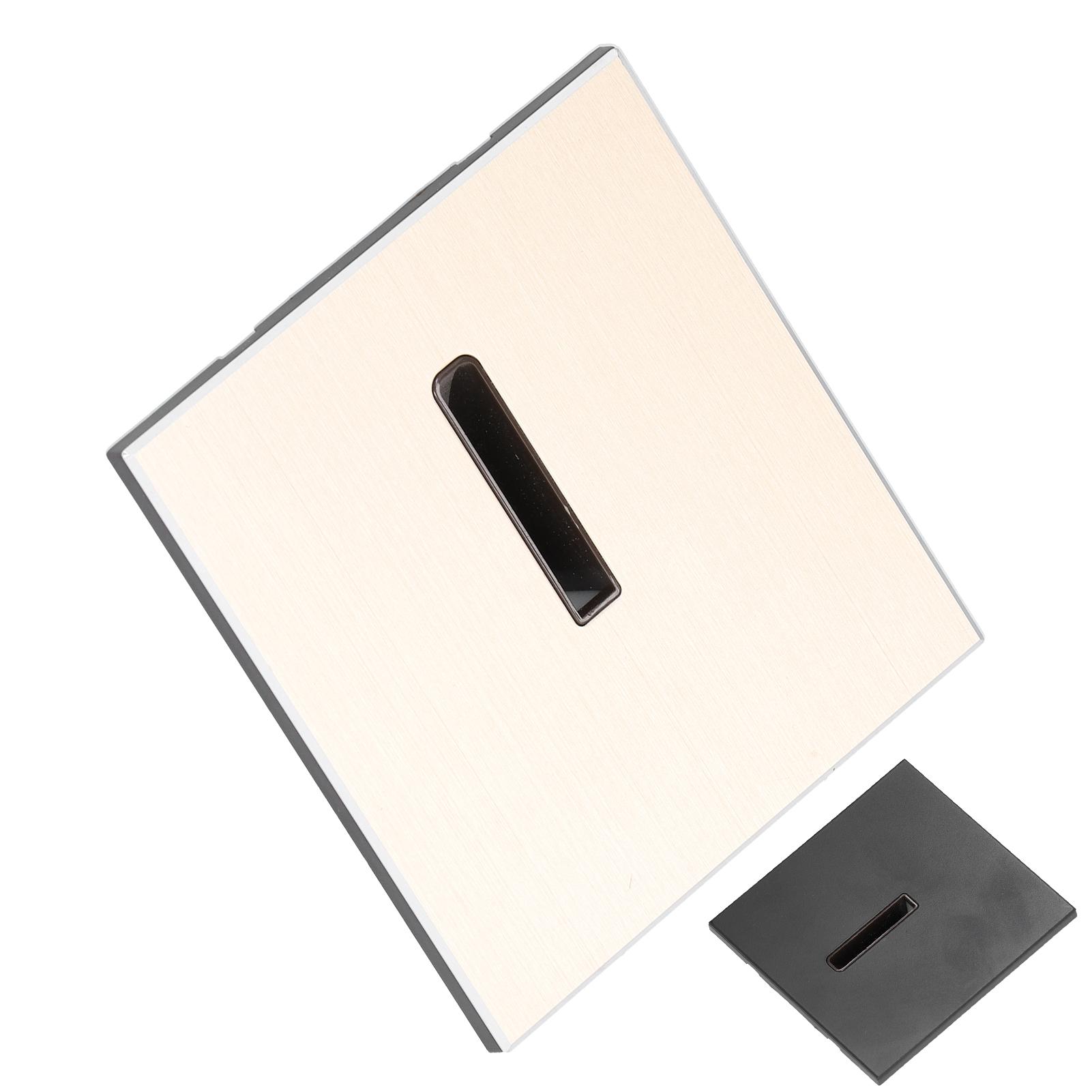 

Step Lamp Warm White Light Energy Saving Recessed Installation Understep Light Low Energy Consumption for Corridors for Stairs золотий