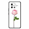 3D Lovely Cute Case For Vivo Y38 Y200i Y200T T3X Soft TPU Silicone Bumper Protector Relief Flower Emboss Phone Cover Funda Capa