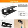 Heat Dissipation Laptop Mount Bracket Under Desk Keyboard Storage Gift Laptop Storage Stand  Laptop