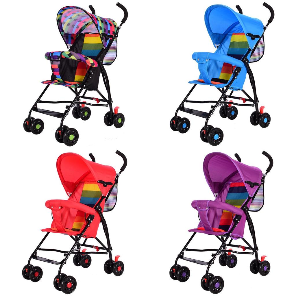 Compact Lightweight Baby Stroller Portable Umbrella Stroller Ideal For Travel