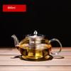 GIANXI 1000ML Transparent Glass Teapot Household Puer Tea Pot Tools Set Coffee And Tea Tableware Filterable Handle Kettle
