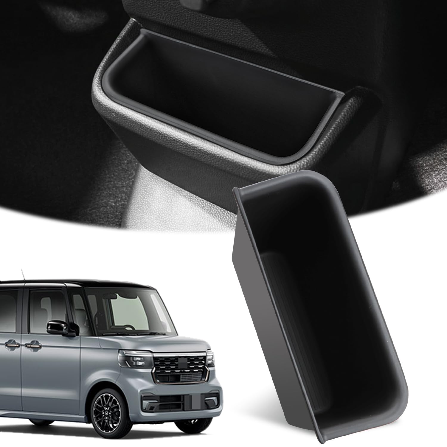 

Аксессуар для бокса передней двери Auovo для Honda N-Box (3-е поколение) Тип JF5 JF6, Интерьер, Нескользящий, Защита места для хранения, Интерьер Front door box