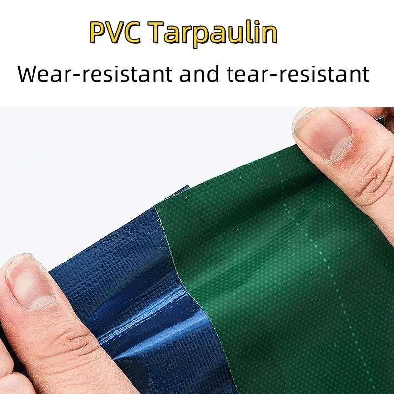 Waterproof PE/PVC Tarpaulin Repair Tape Rainproof Cloth Adhesive Tape Outdoor Awning Tape Gummed Tape Film Parts