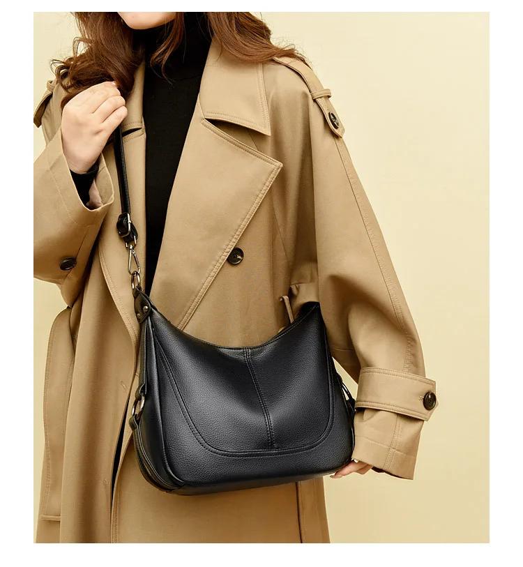 Luxury Womens Designer Handbags large Capacity pu leather Crossbody Bags for Woman Fashi Soft Skin Female Shoulder Bags