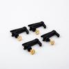 4Pcs/set Violin Fine Tuner Adjuster Copper Plating Screws for 3/4 4/4 Size Violin Violin Accessories Black