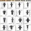 710PCS Boxed Auto Fastener Kit - Versatile Plastic Rivets, Car Clips & Bumper Retainers for Vehicle Repair & Fixing