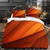3D Modern Home Geometry Printed Comforter Sets, Queen Size Modern Duvet Cover Set With Pillowcases, Geometry Printed Bedding Set