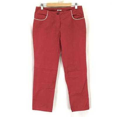 Miu Miu by Prada Japan Ankle Pants Women's M Red High-End Bottoms(USED)