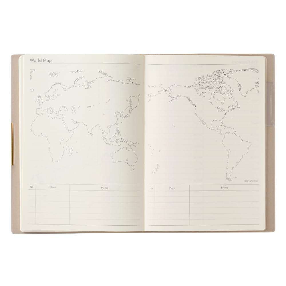 NOLTY April Ecri Plus 9863 Planner, 2026, Start, B6, Weekly, 2, Beige,