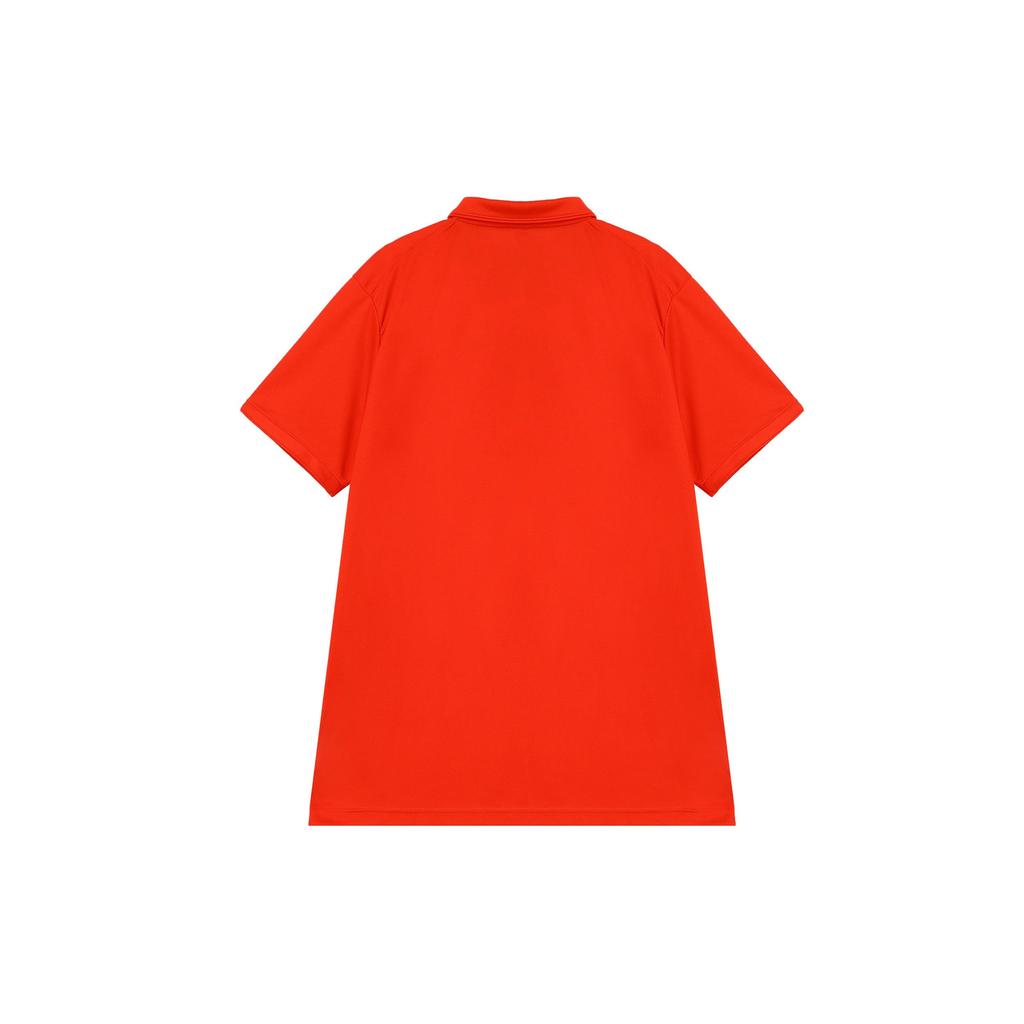 Nike Solid Color Logo Casual Short Sleeve Polo Shirt Men Tops Red CW6851-657