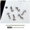 Chrome Hearts Cross Pendant Nail Art: Star, Moon, Butterfly Wearable Nail Drill Accessories