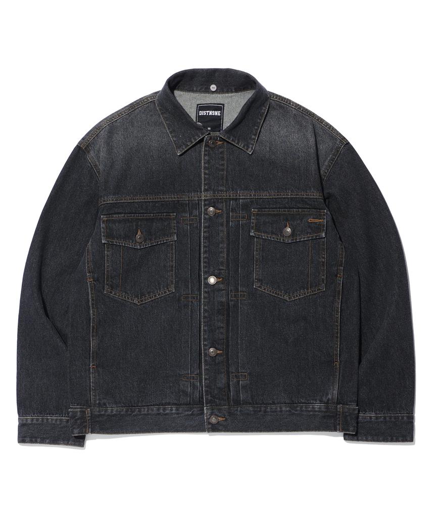 Distn9Ne Denim Trucker Jacket Grey (Lp1Ju031-072)